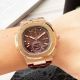 Best Copy Patek Philippe Nautilus 5990 Rose Gold Blue Leather Strap Watches (2)_th.jpg